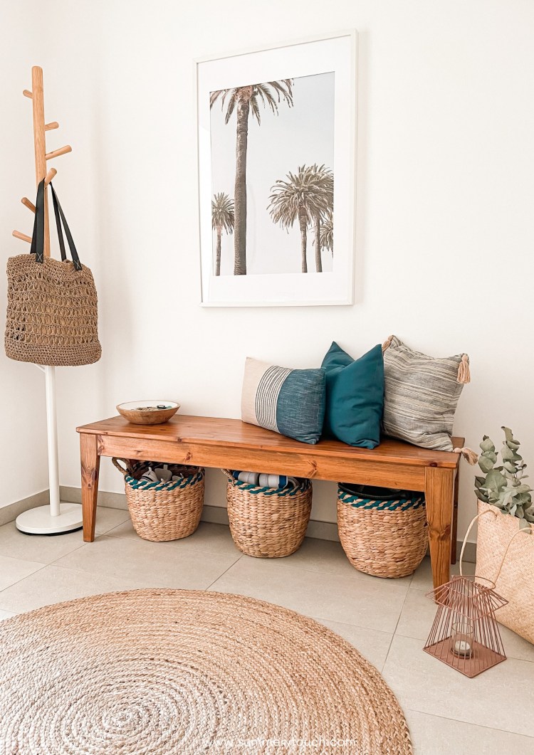 Functional entryway - modern coastal vibes